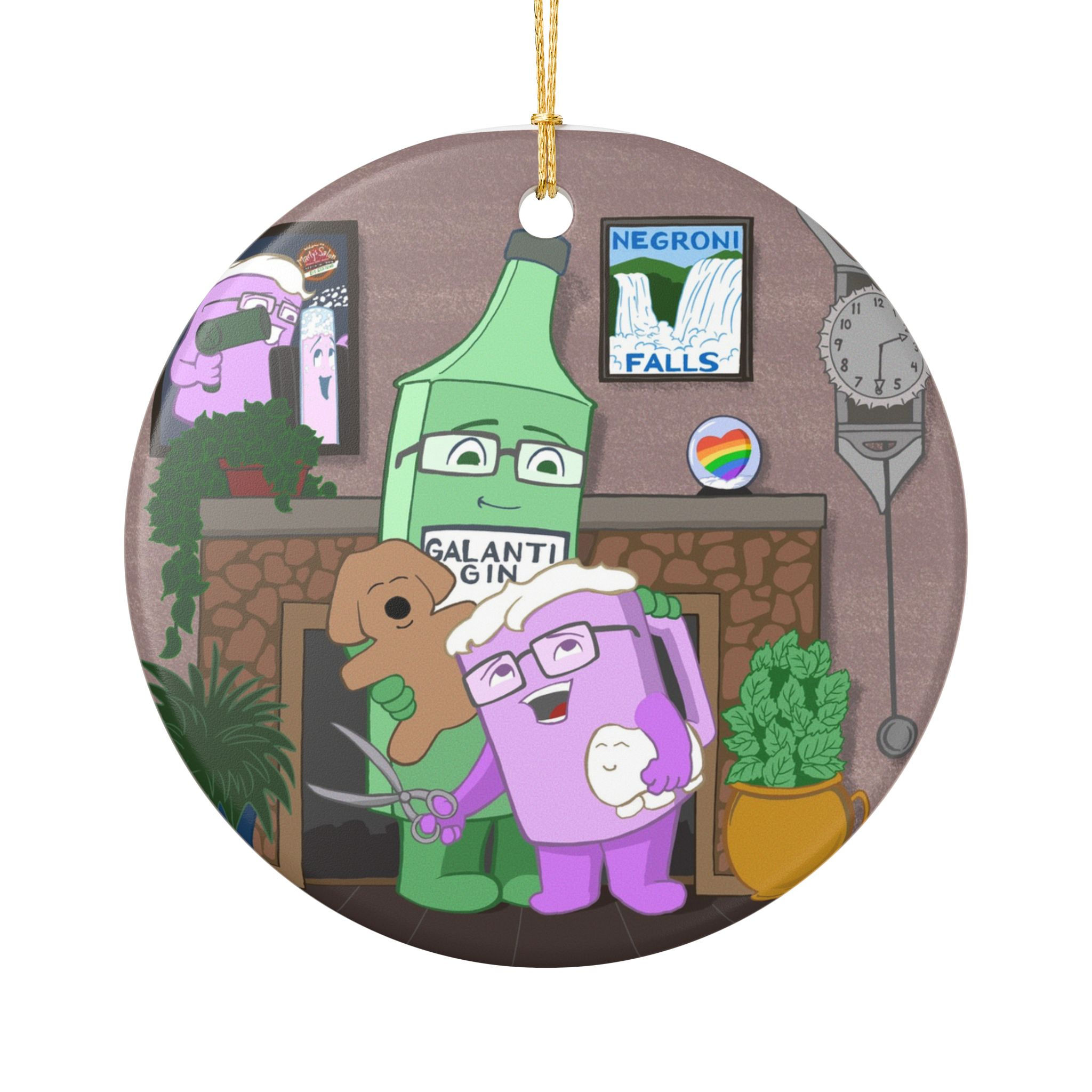 Ceramic Decoration Ornament, (1pc)