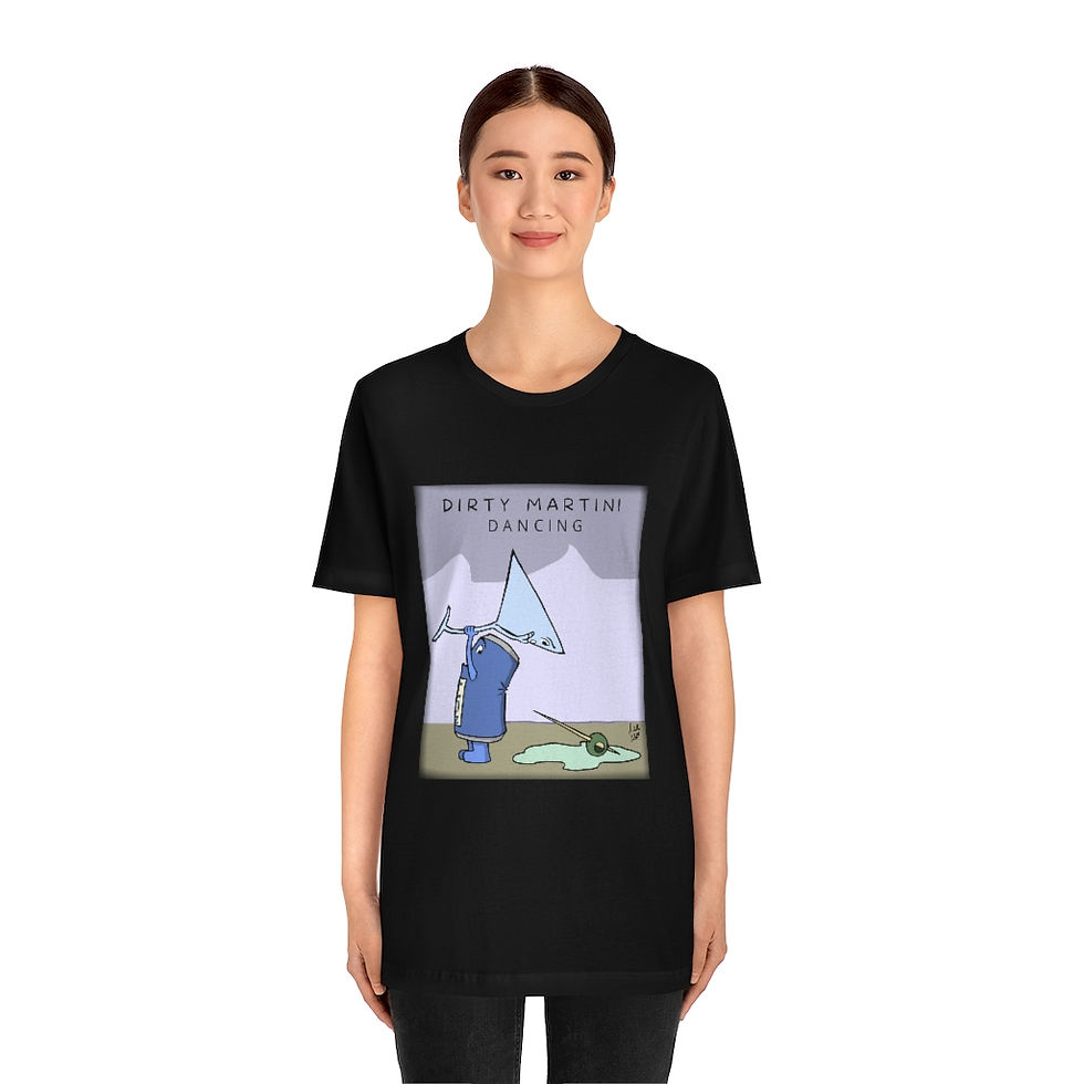 Thumbnail: “Dirty Martini Dancing" Unisex Jersey Tee