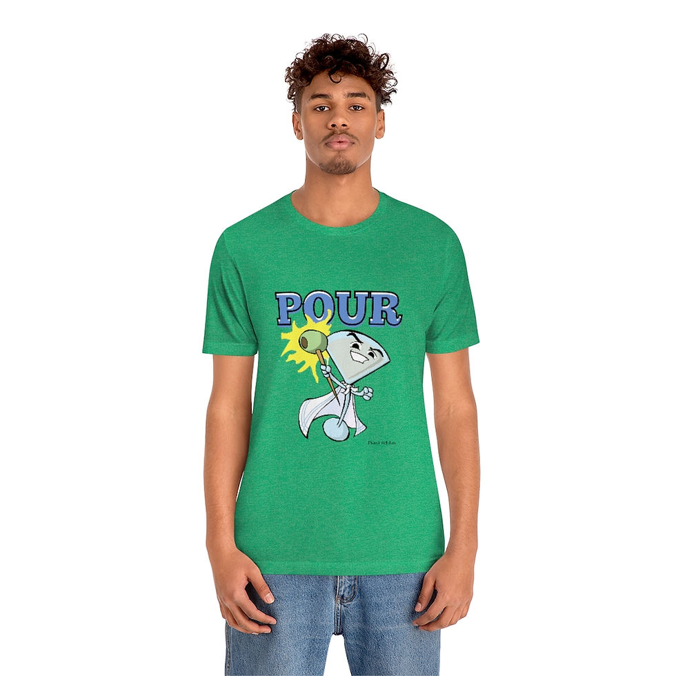 Thumbnail: "Pour" Unisex Jersey Tee