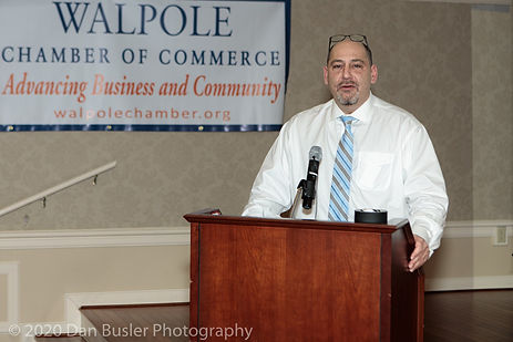 Harry Brousaides, President of Walpole Chamber of Commerce