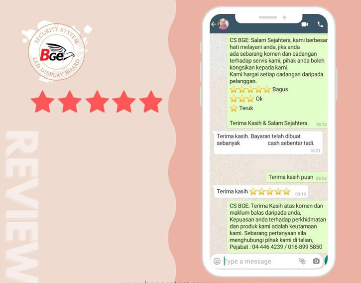 BGE customer feedback