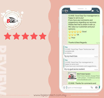 BGE customer feedback