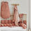 Miniature : Gigoteuse en gaz de coton, Marsala