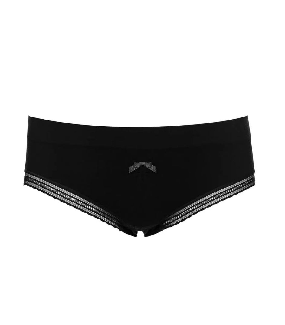 Slip taille basse MILK, Noir