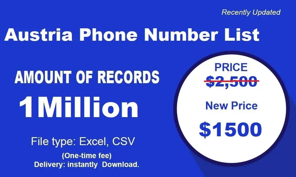Finding out that your Austria Phone Number List
content media