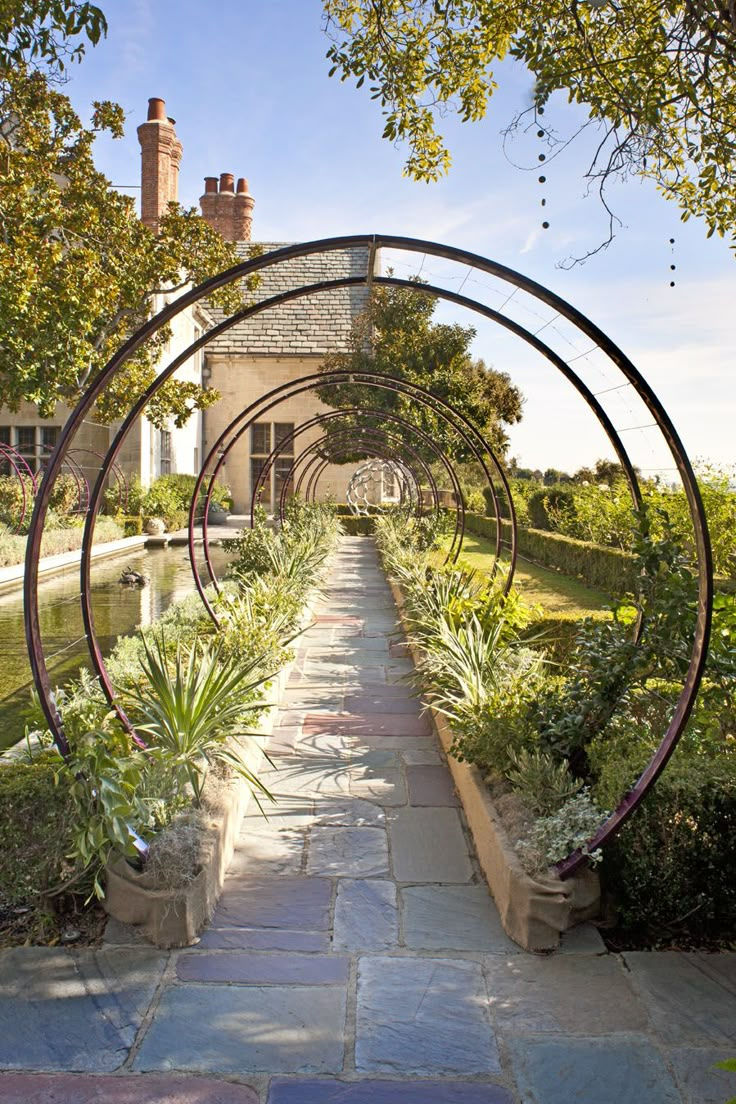 Thumbnail: Jasmine Moon Gate Style Arbour