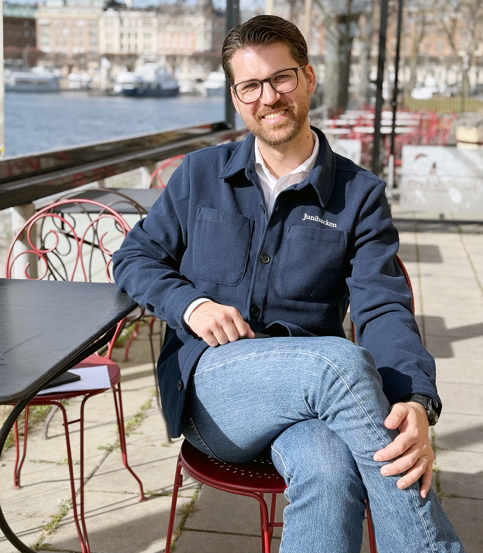 Alex Holmqvist Winge, Food and Beverage Manager at Junibacken