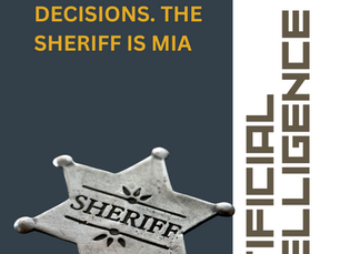 Politico states Sheriff missing for AI health care decisions.