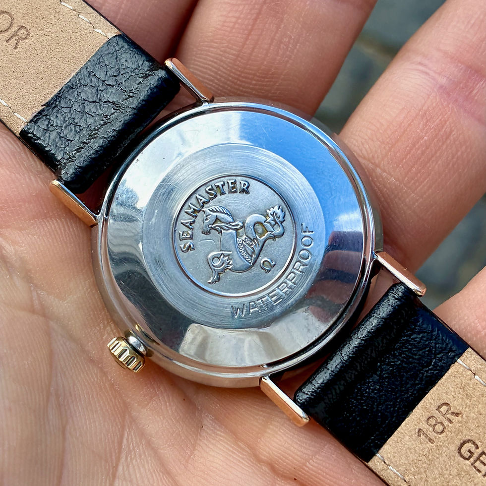 Miniaturebillede: Omega Seamaster Pre De Ville Automatic Rose Gold Black Dial