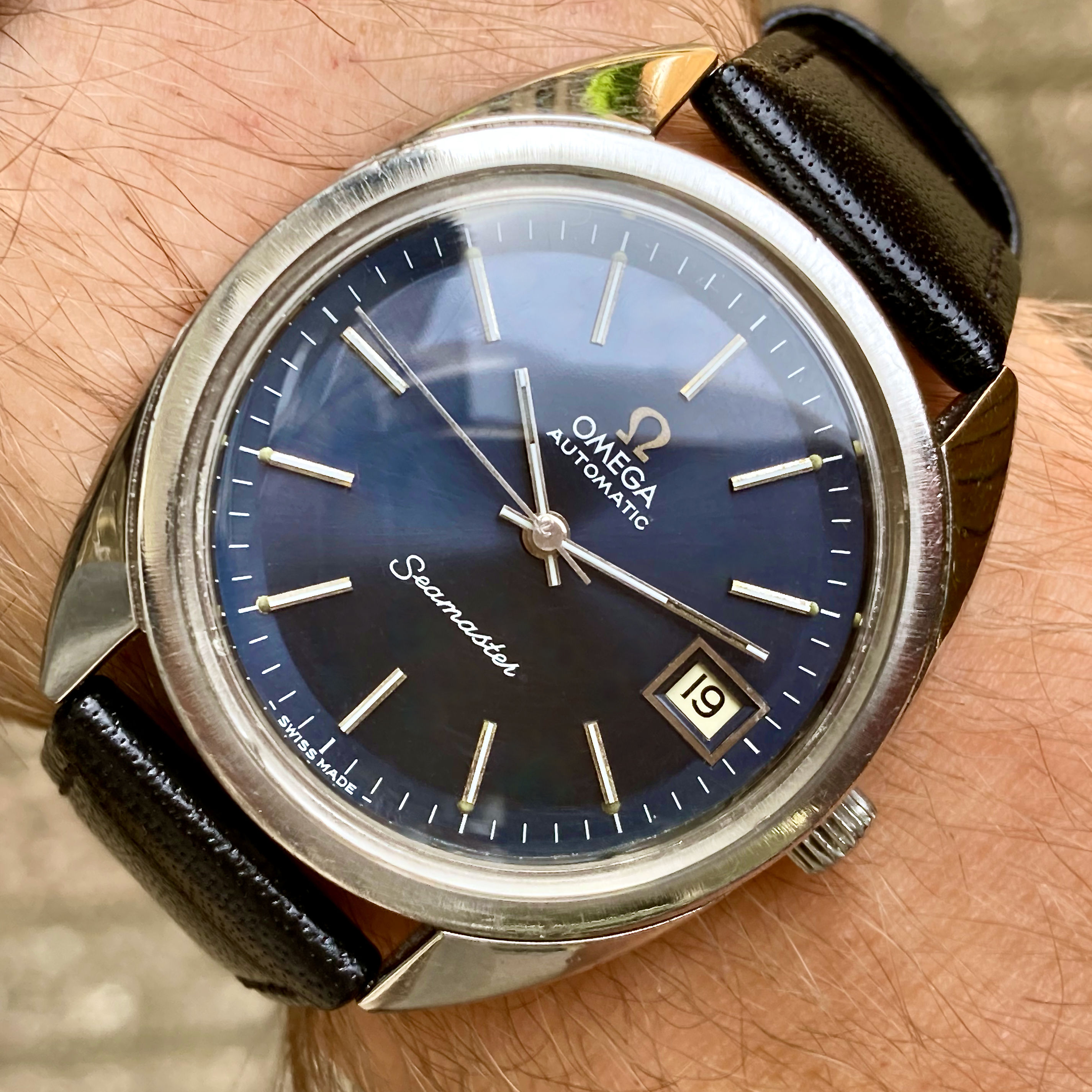 Omega Seamaster Automatic Blue Dial