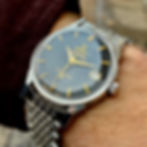 Thumbnail: Sjælden Omega Constellation Pie Pan Dog Legs Black Dial + Boks