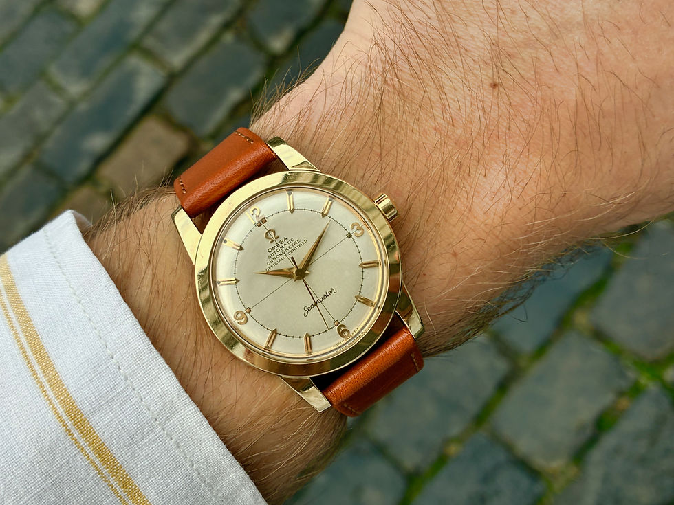 Vintage Omega Seamaster Fat Lugs Kronometer