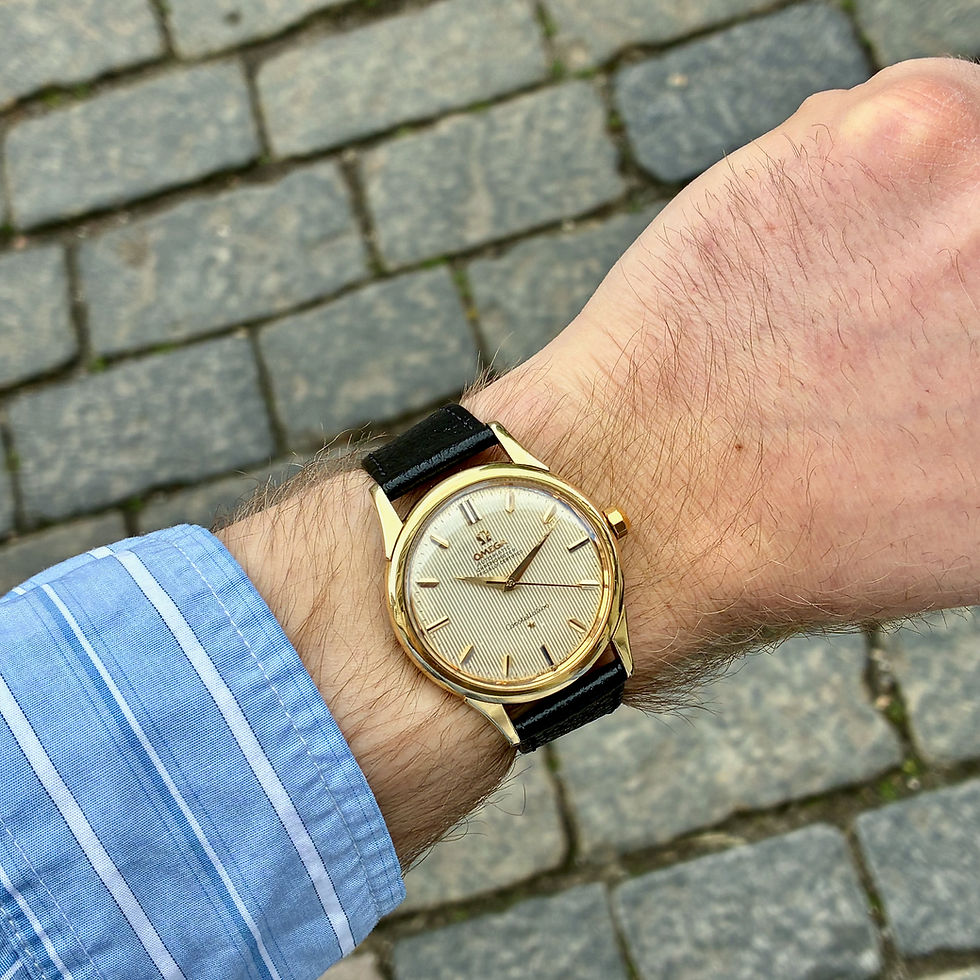 Miniaturebillede: Sjælden Vintage Omega Constellation Jumbo Tapestry Dial