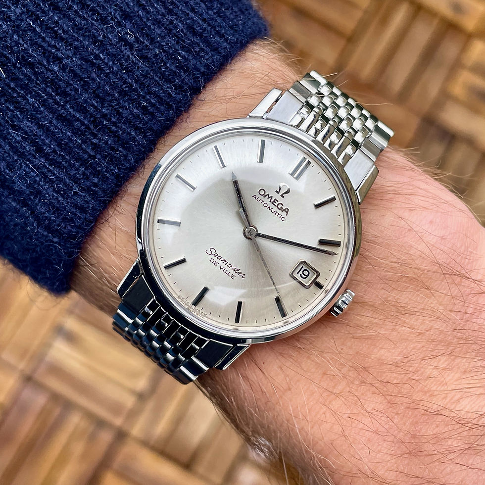 Miniaturebillede: Omega Seamaster De Ville Automatic Date + BoR-lænke