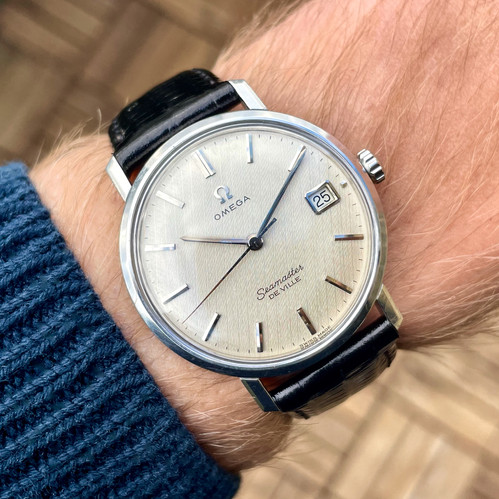 Omega Seamaster De Ville Date Linen Dial | Cph Vintage Watches