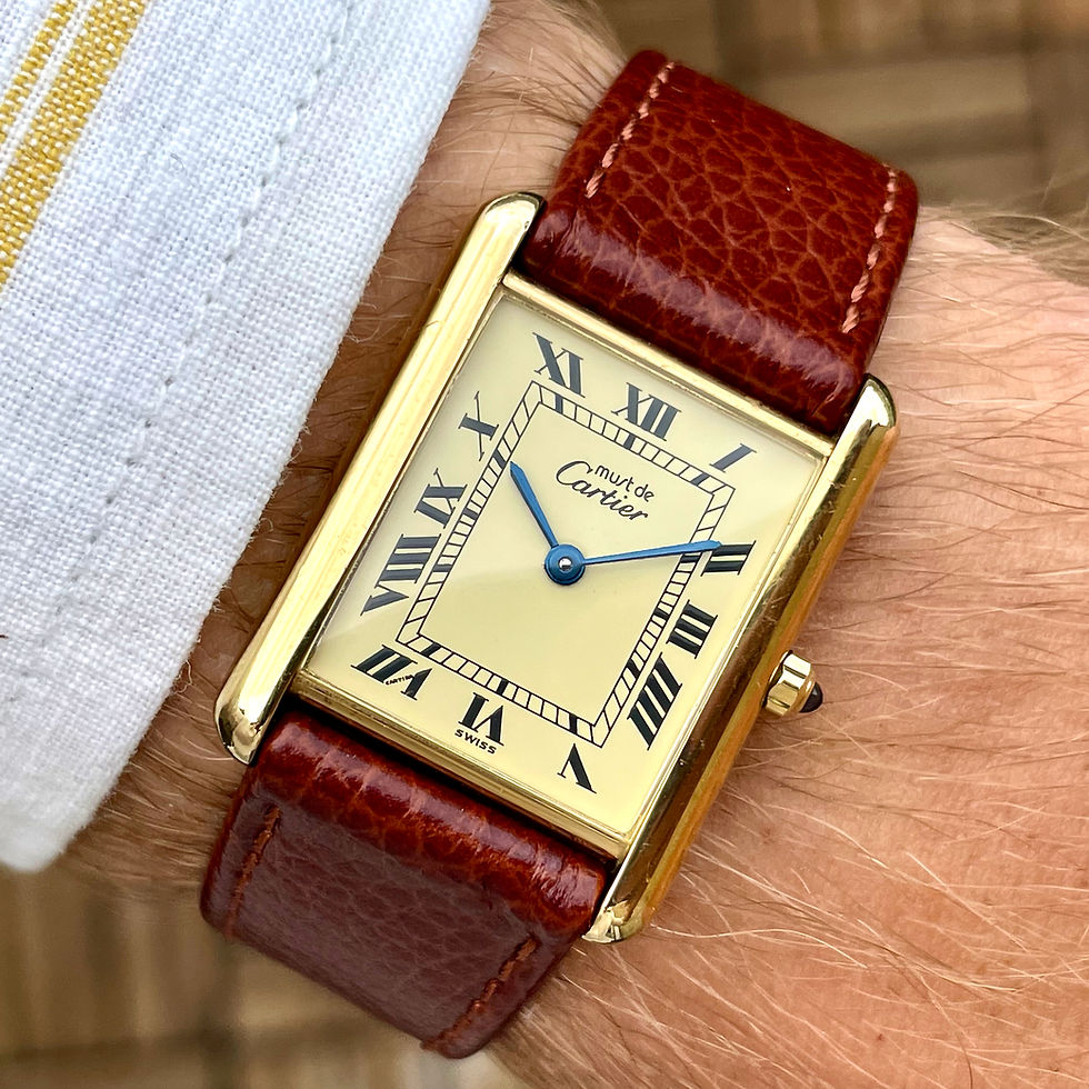 Must de Cartier Tank - FULL SET