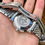 Miniaturebillede: Omega Seamaster De Ville Automatic Date + Beads of Rice-lænke