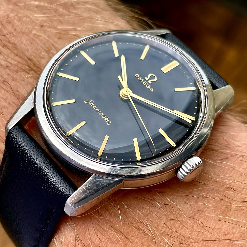 Miniaturebillede: Omega Seamaster Black Dial