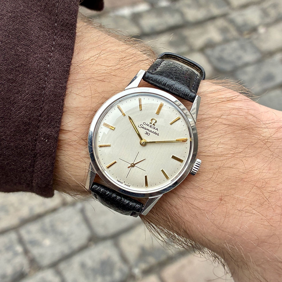Thumbnail: Omega Seamaster 30 Linen Dial