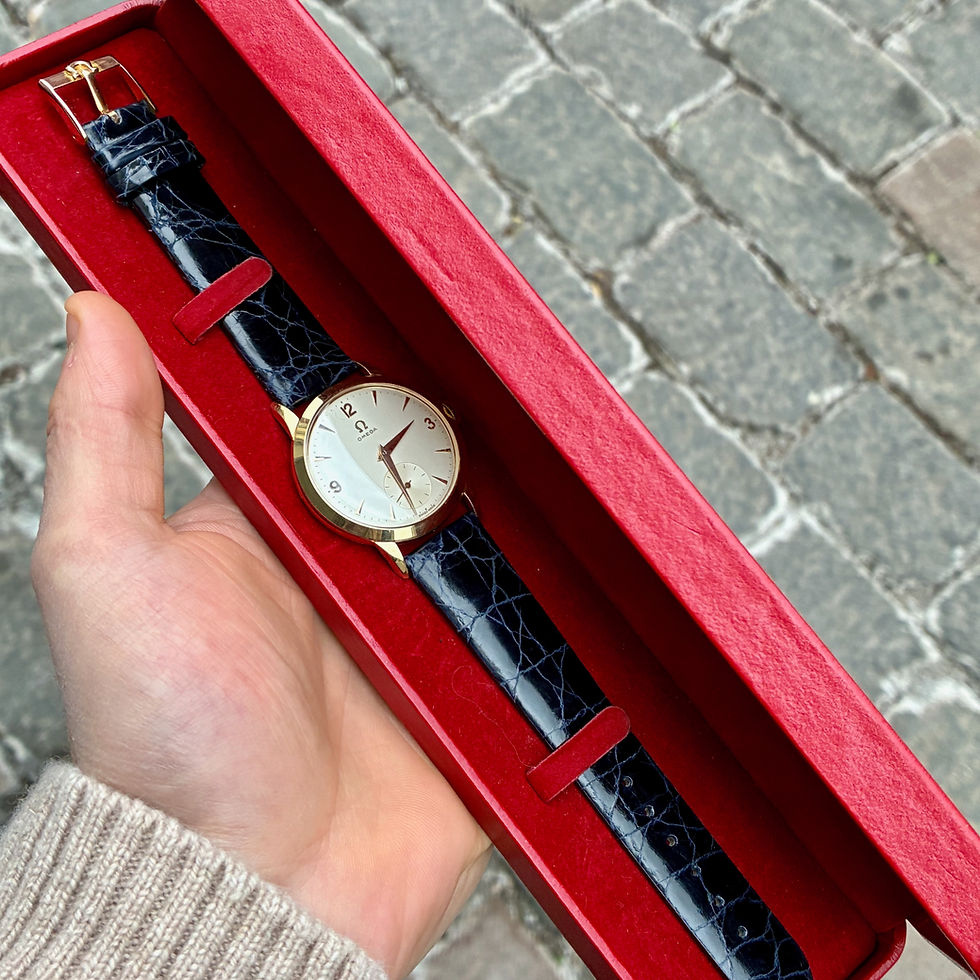 Thumbnail: Omega Trésor 14k + Boks