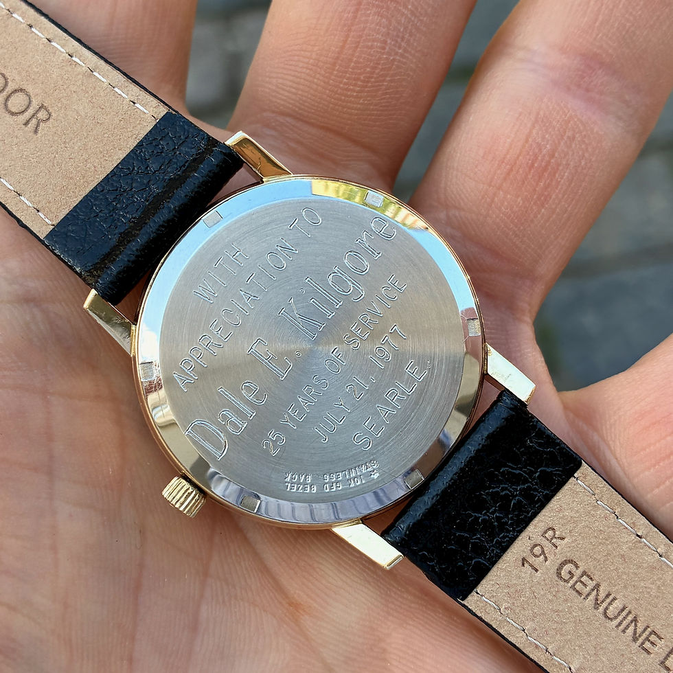 Thumbnail: Vintage Omega Seamaster De Ville Day-Date Automatic + Boks & Papirer
