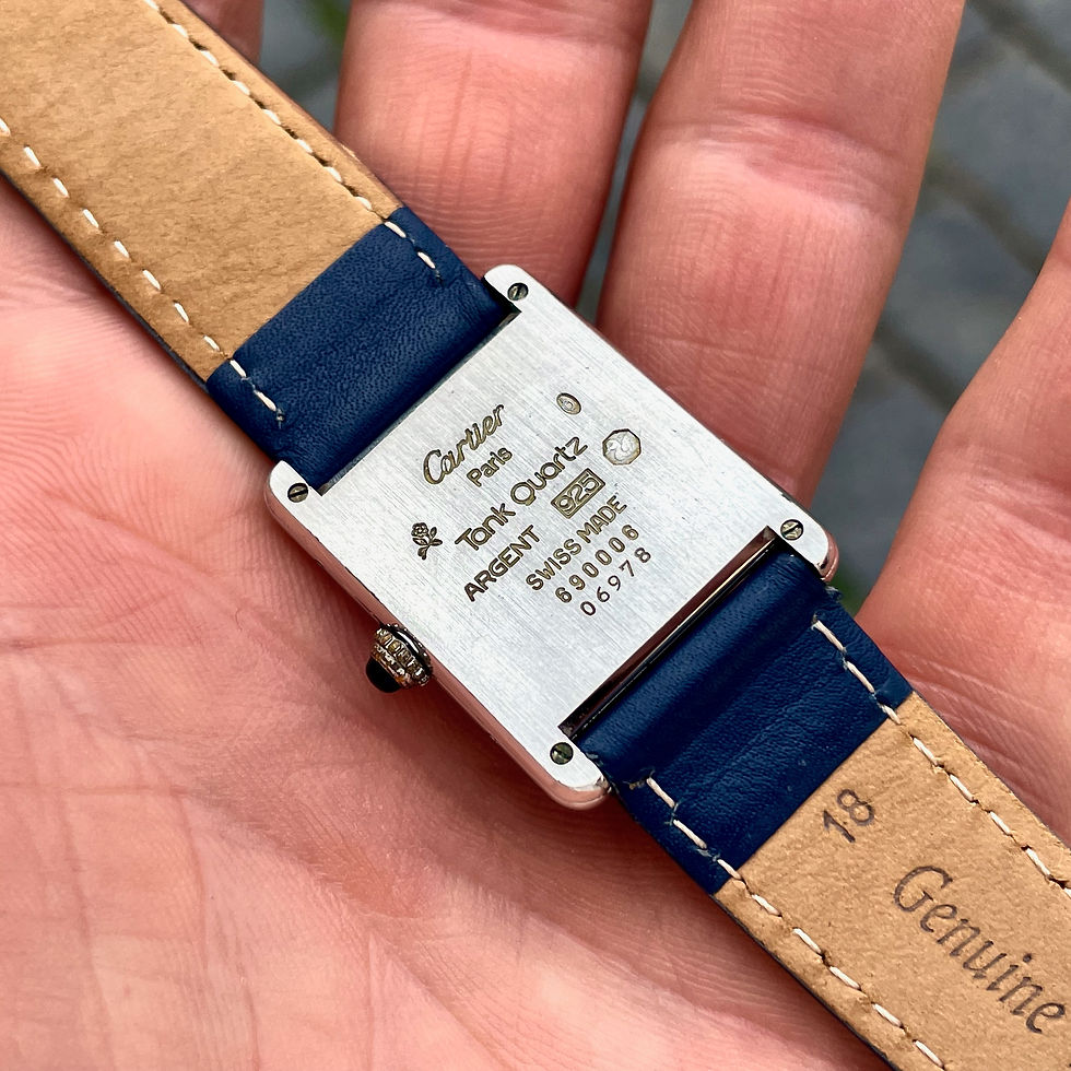 Miniaturebillede: Must de Cartier Tank