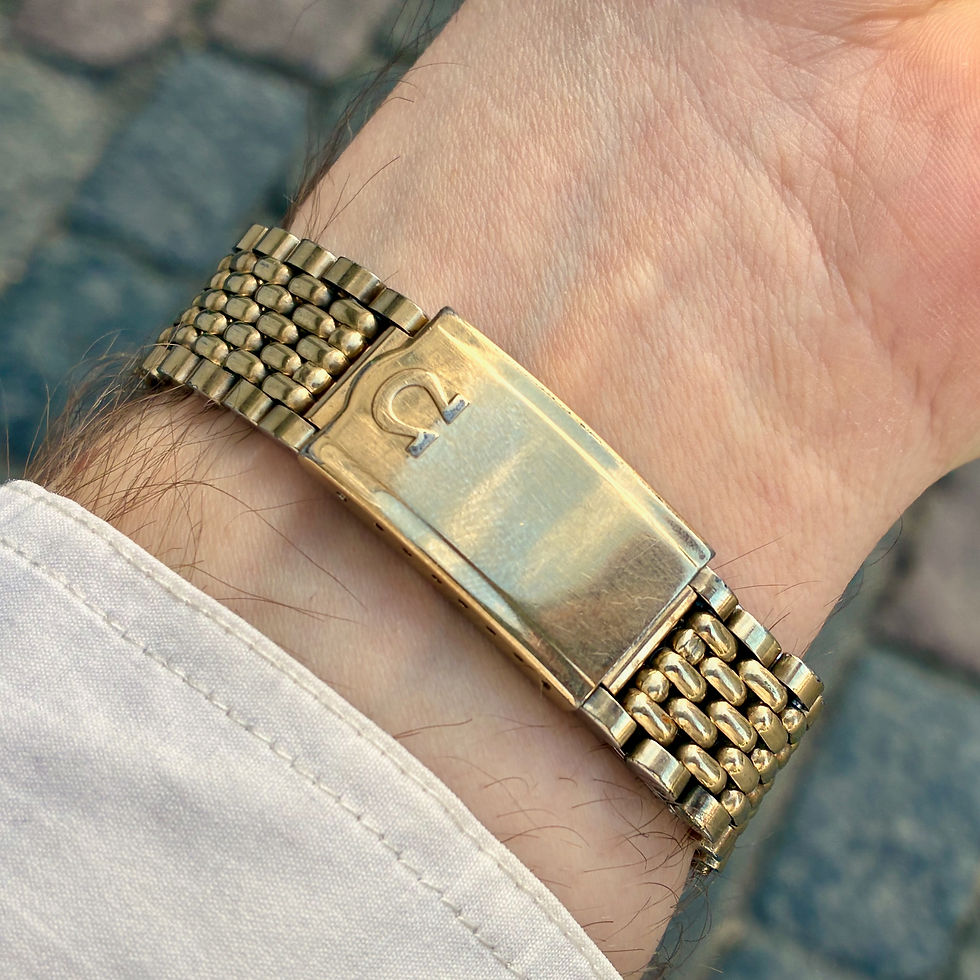 Miniaturebillede: Omega Seamaster Automatic Black Dial + BoR-lænke