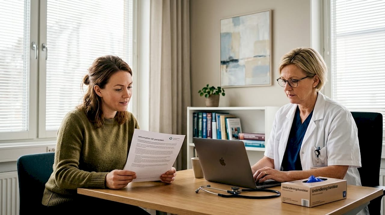 Specialisttandläkare utför näskorrigering med filler på JQ.Klinik i Göteborg