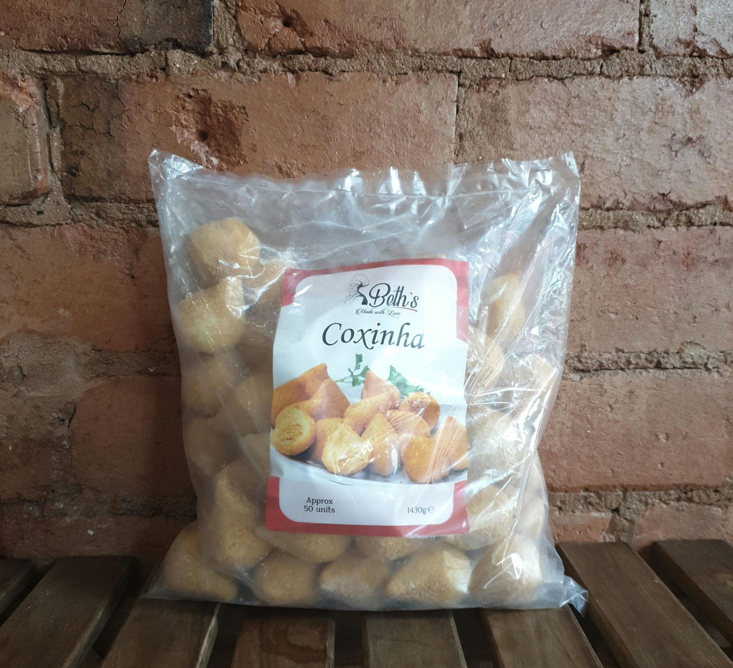 Coxinha de Frango Congelado 50un 