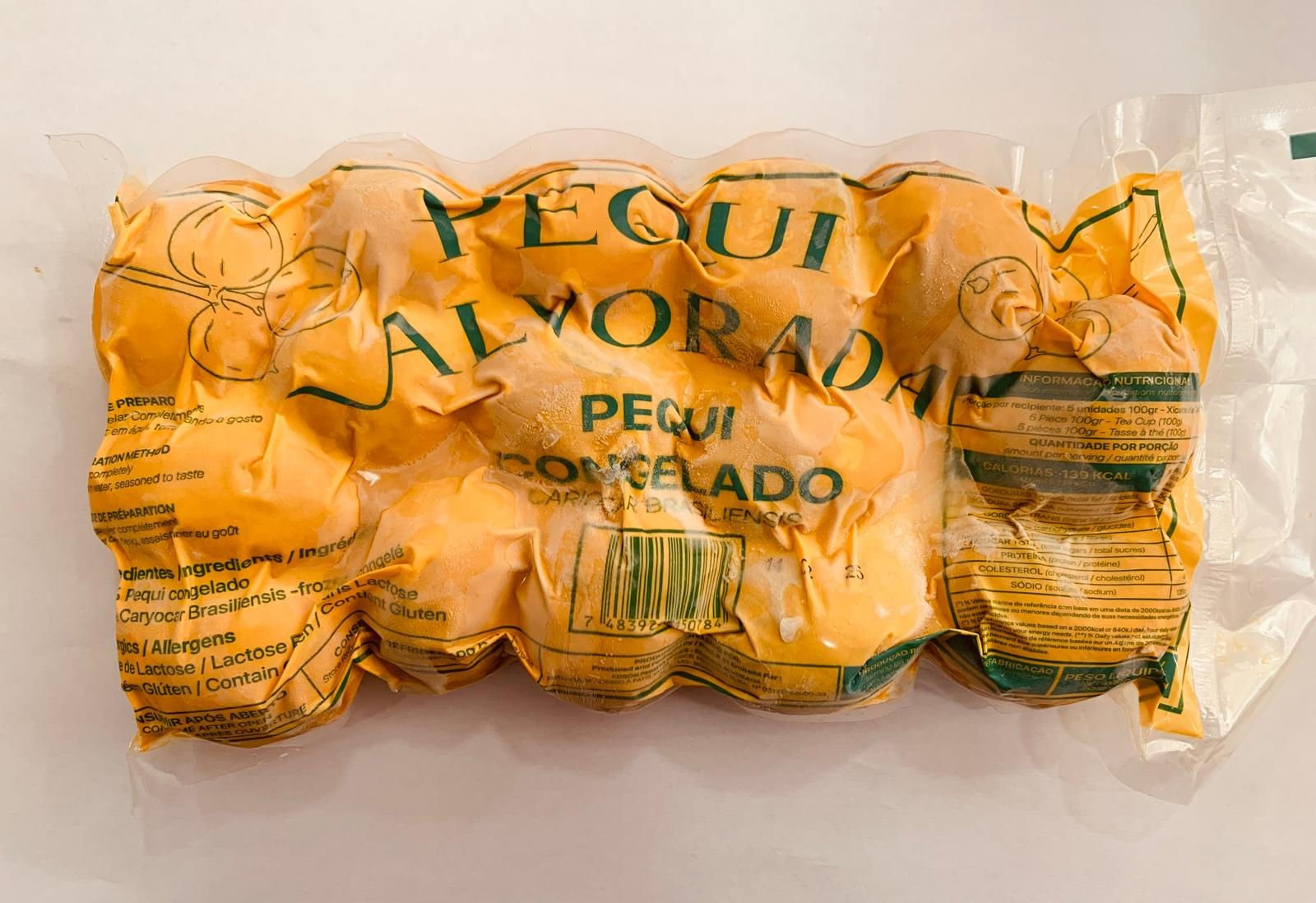 Pequi Congelado 500g Alvorada