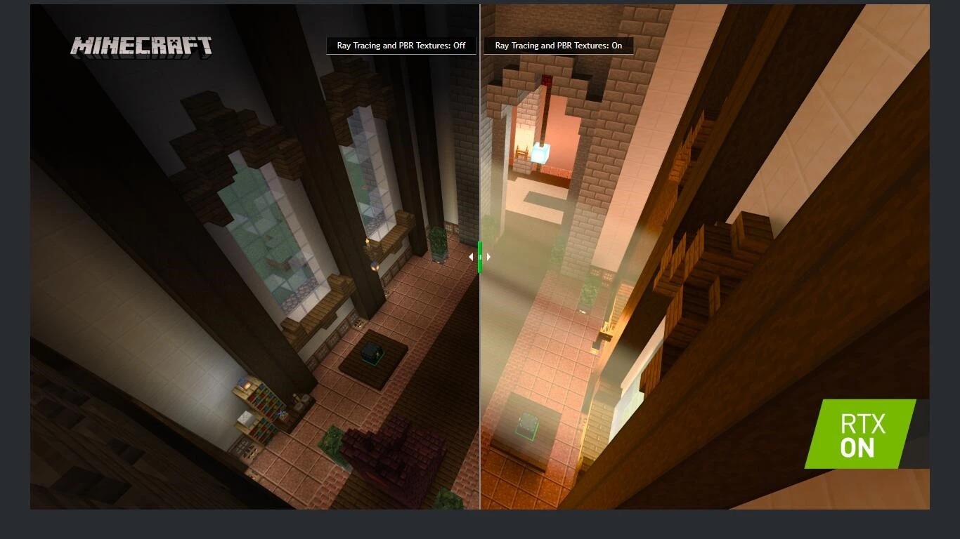 Minecraft 也要有光追版 更美的画面 让你体验更真实的方块世界 Minecraft 也要有光追版 更美的画面 让你体验更真实的方块世界