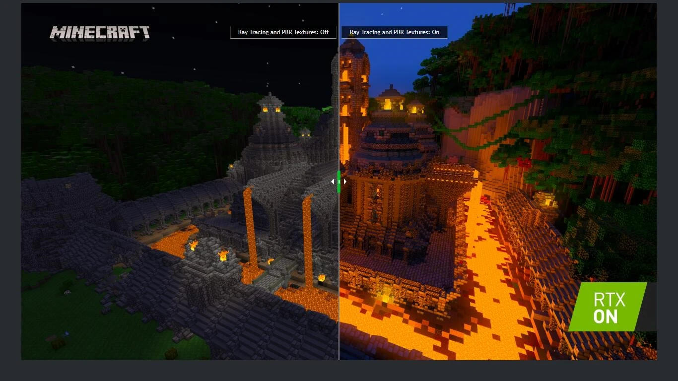 Minecraft 也要有光追版 更美的画面 让你体验更真实的方块世界 Minecraft 也要有光追版 更美的画面 让你体验更真实的方块世界