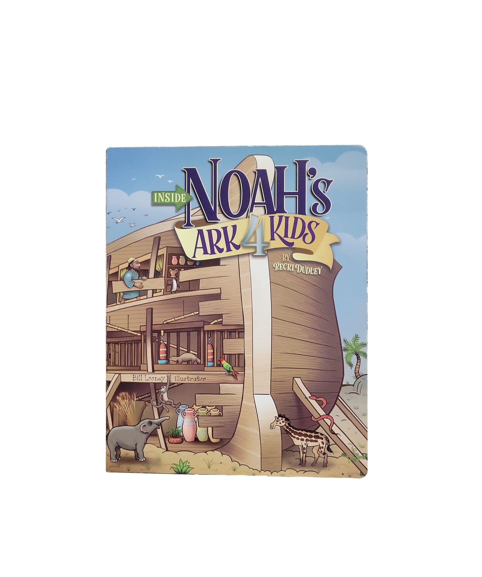 Inside Noah's Ark 4 Kids: Board Book