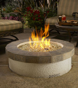 Stucco Fire Pit