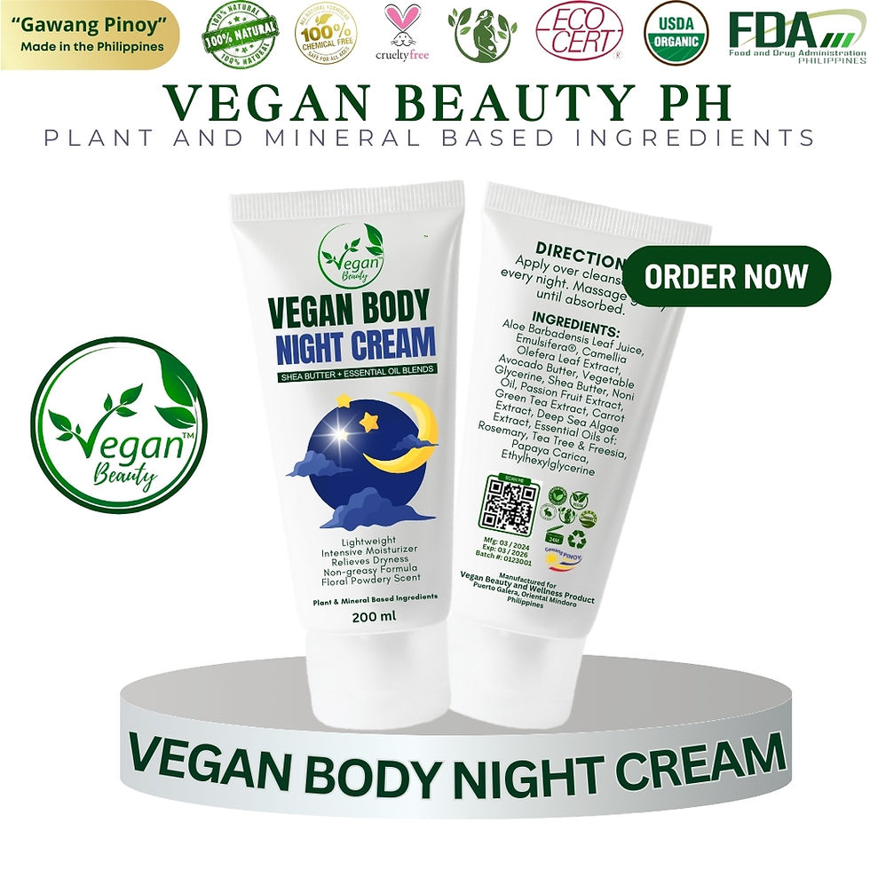 Thumbnail: Vegan Body Night Cream - 200ml