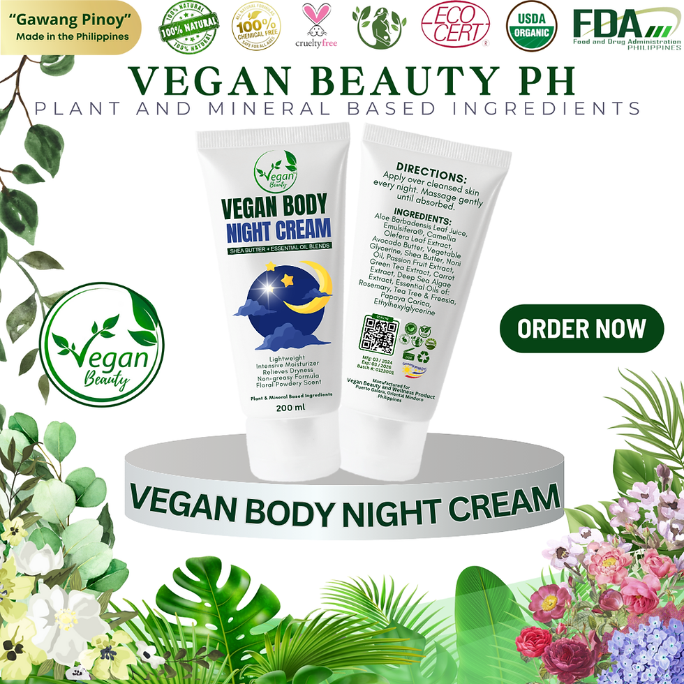 Thumbnail: Vegan Body Night Cream - 200ml