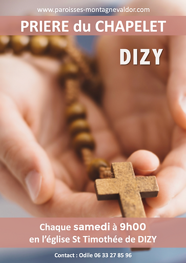 chapelet samedi dizy