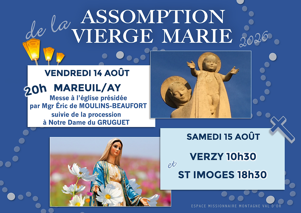 ASSOMPTION VIERGE MARIE 2026