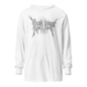 Hooded long-sleeve tee