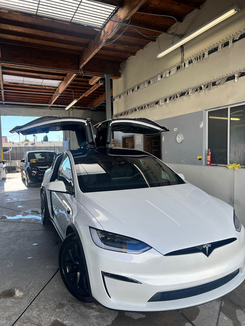 A vehicle gleaming after repair at A-One Auto Center showcasing the results of expert craftsmanship