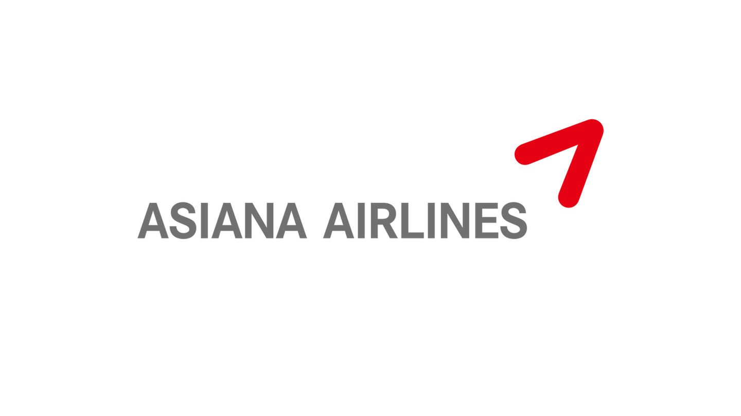 Sierra Aviation Group partner - Asiana Airlines logo symbolizing our commitment to excellence in aviation services and passenger satisfaction.
