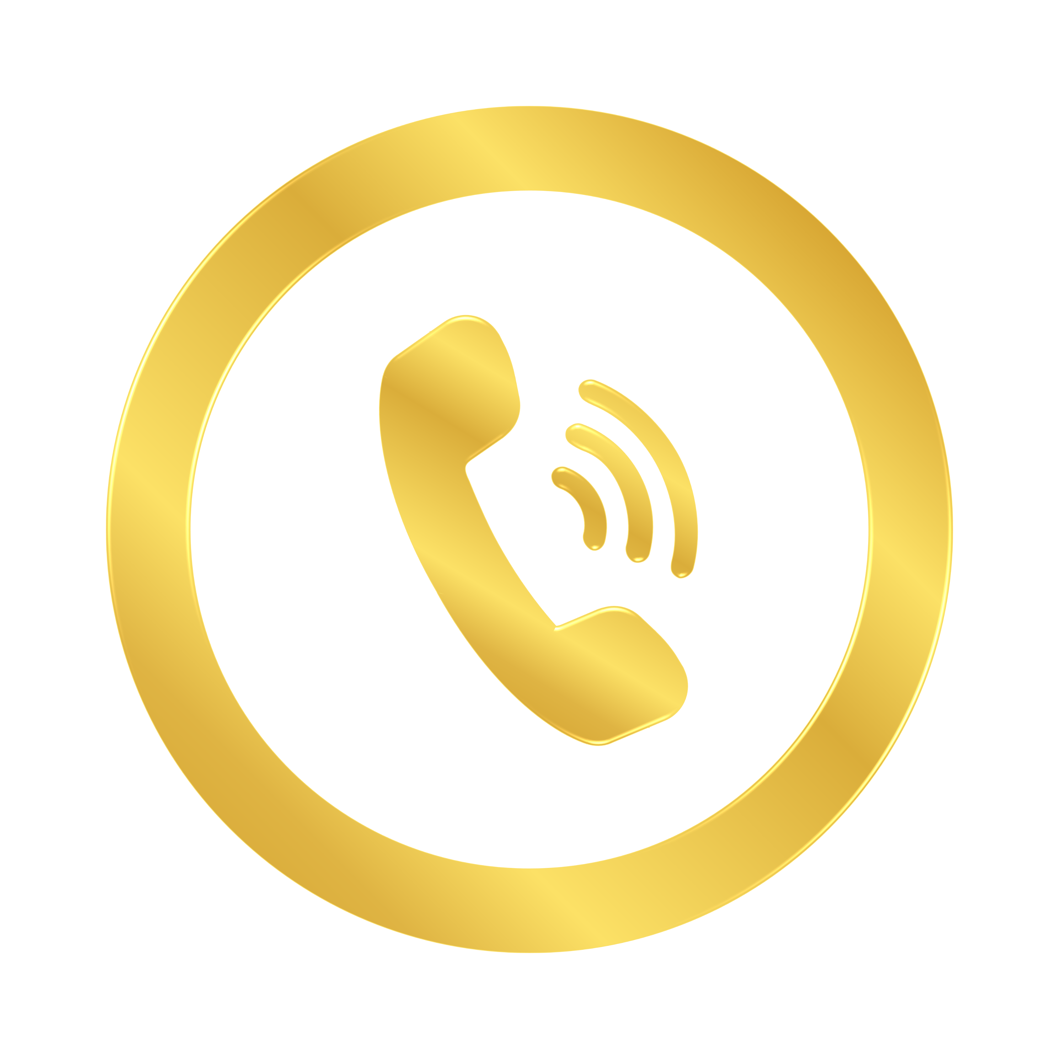 Phone icon representing contact option to call Pop N Shine for mobile detailing services.