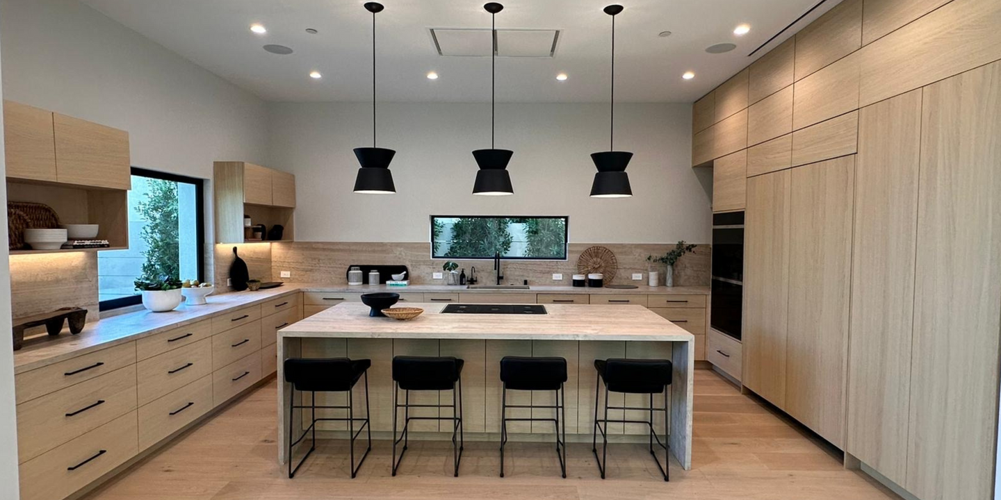 Custom kitchen cabinets designed for style and functionality.