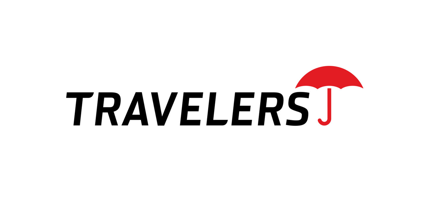 Travelers Insurance logo – accepted by Precision Auto Body & Collision for hassle-free, insurance-backed vehicle repairs