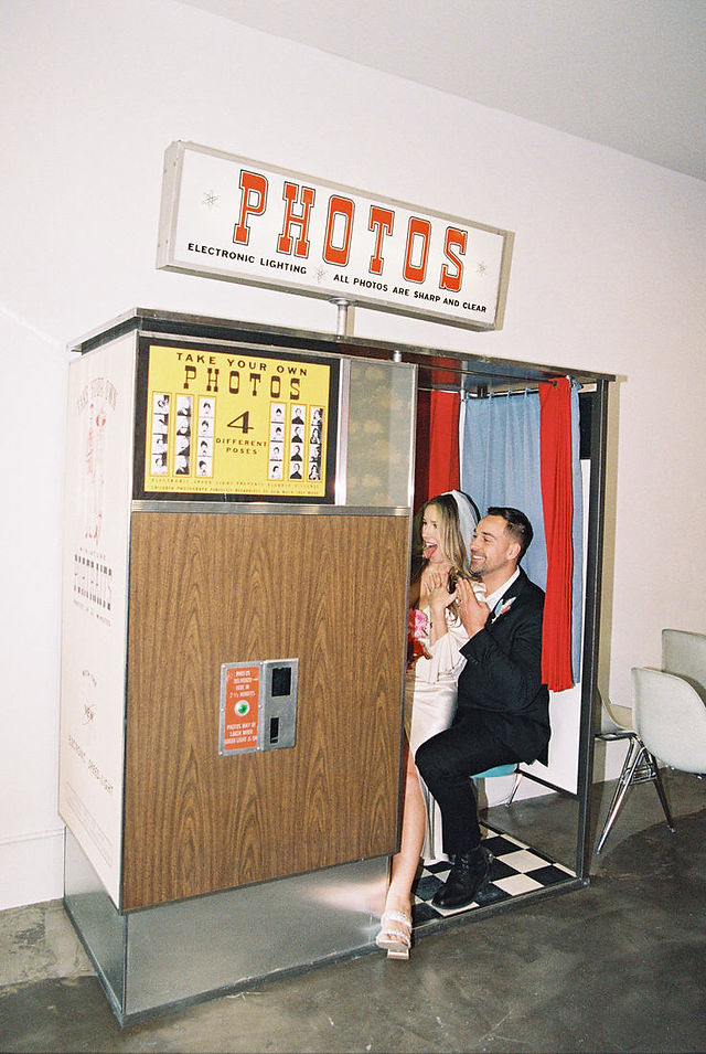 Las Vegas elopement film photographer brazen honey films captures timeless elopement at the sure thing chapel.