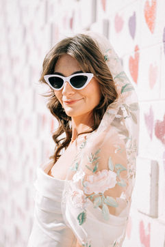 Las Vegas wedding photographer brazen honey films captures an epic elopement at the Neon Museum.