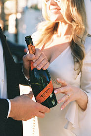 Las Vegas elopement film photographer brazen honey films captures timeless elopement at the sure thing chapel.