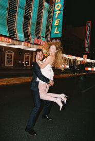 picture this: you, your soulmate, and a backdrop dripping with vintage glam and kitschy charm. It’s like stepping into a time machine where love is the star of the show.