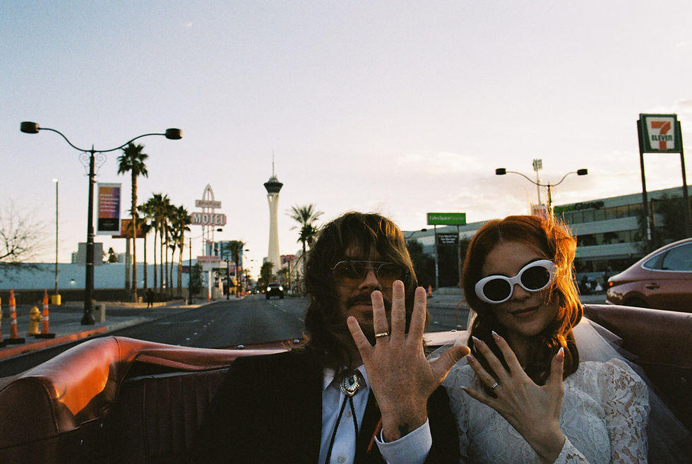 We had the most magical day at our Las Vegas elopement at Little White Wedding Chapel! Not only were we surrounded by love and happiness, but we were also able to capture it all on 35mm film photos. Thank you to our incredible Las Vegas elopement photographer for making our day more special and memorable!