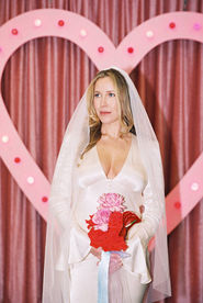 Las Vegas elopement film photographer brazen honey films captures timeless elopement at the sure thing chapel.